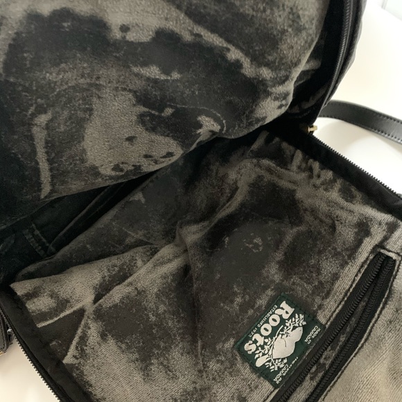 Roots Canada leather backpack black - Picture 15 of 16